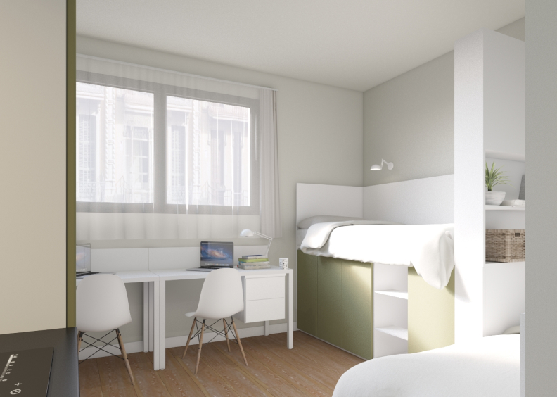 Studio double for single use