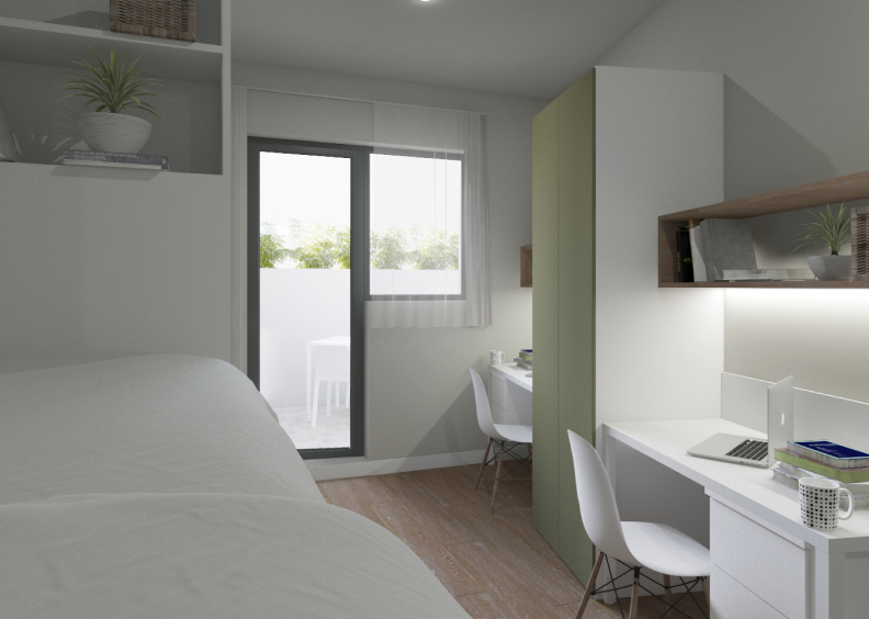 Studio double to share