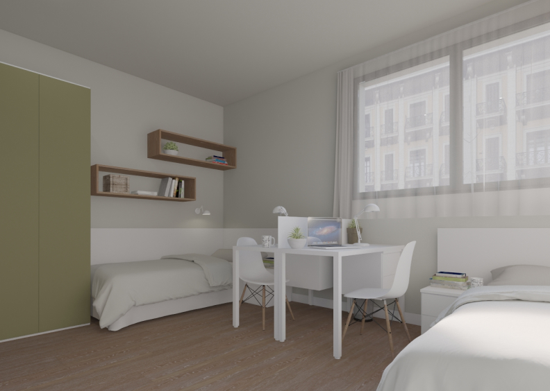 Studio double XL w/ Terrace