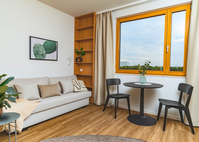 Studio with Kitchenette